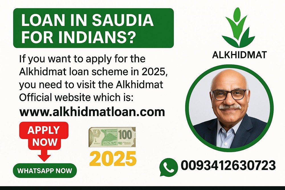 Loan for Indian in Saudi Arabia